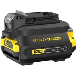 Stanley Fatmax - Adaptateur de batterie SFMCB100-XJ - Compatible outils 18V (ancienne génération) avec batteries V20 1,5Ah/2Ah