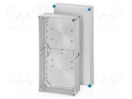 HENSEL Boîtier universel en polycarbonate gris clair 300x600x170mm IP65