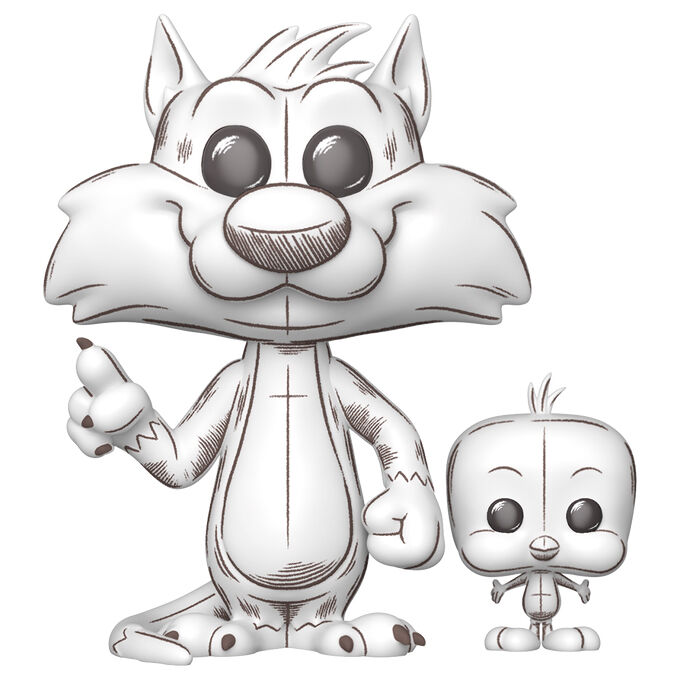Funko POP! & Buddy Looney Tunes Sylvester & Tweety