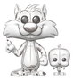 Funko POP! & Buddy Looney Tunes Sylvester & Tweety