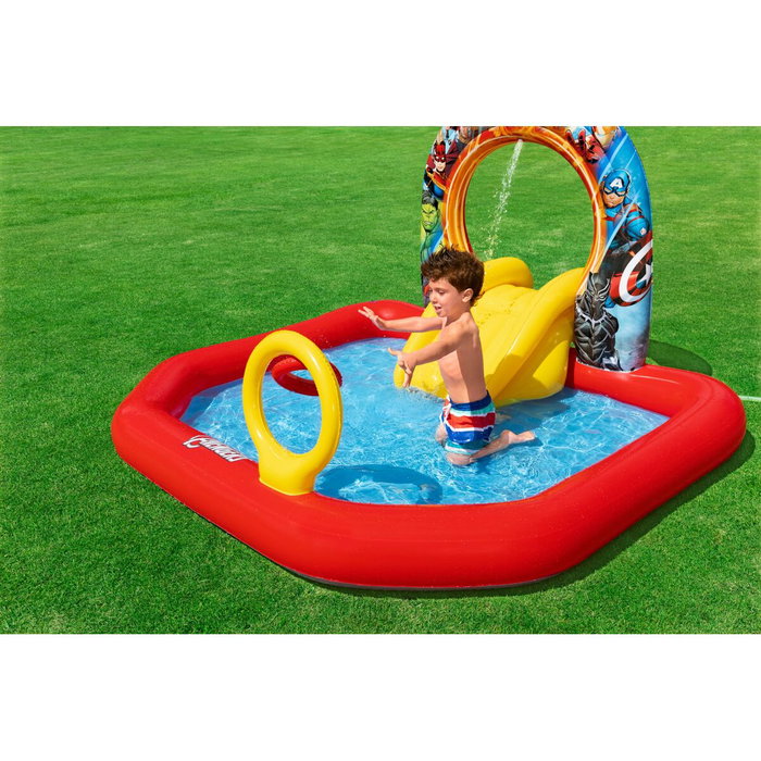 Bestway Piscina Hinchable Parque de Juegos Avengers 211x198x125 cm