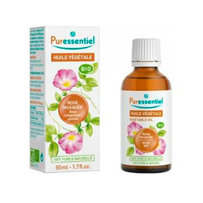 Puressentiel Huile Végétale Rosa Mosqueta Bio 50ml Puressentiel Huile Végétale Rosa Mosqueta Bio 50ml