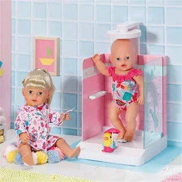 Zapf Creation Douche jouet BABY born avec pompe électronique et pare-éclaboussures