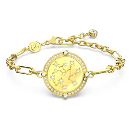 Swarovski Pulsera Zodiac Sagittarius Dorée 20cm
