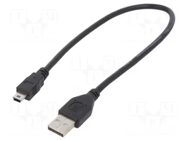 GEMBIRD Cablexpert Câble USB 2.0 USB A vers USB B mini, doré