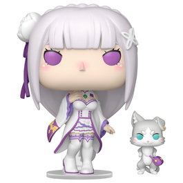 Funko POP! & Buddy Re:Zero Emilia w/Puck