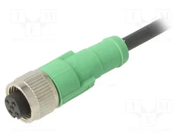 PHOENIX CONTACT SAC-5P-3,0-PUR/M12FS Câble pour capteurs M12 5 broches 3m