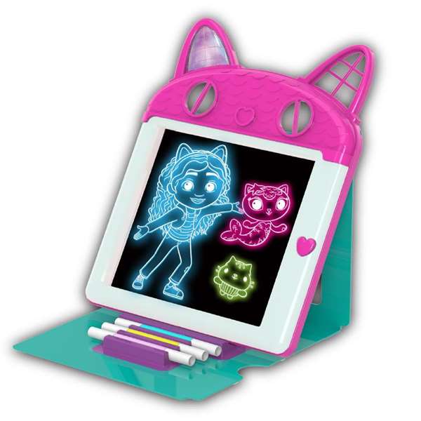 Cefa Pizarra Magica La Casa de Muñecas de Gabby avec lumières LED 37x28x5 cm dès 5 ans