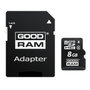 GOODRAM Carte mémoire microSDHC 8GB