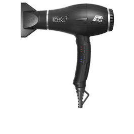 Parlux Sèche-cheveux ETHOS #Noir 1 u - 2300W, 9 réglages vitesse/température, Ionisation, Câble rotatif 360°