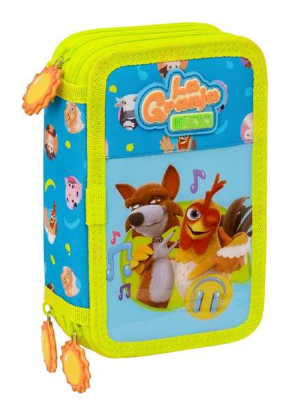 SAFTA Trousse triple La Granja de Zenon 37 pièces SAFTA Trousse triple La Granja de Zenon 37 pièces