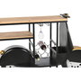 Range Bouteilles Home ESPRIT Noir Doré 134 X 36 X 92 CM