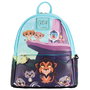 LOUNGEFLY Sac à dos Disney Le Roi Lion Pride Rock - Mochila 22.5 x 26.25 x 11.25 cm