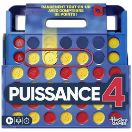 Hasbro Gaming Puissance 4 (édition 2025) avec mallette de transport