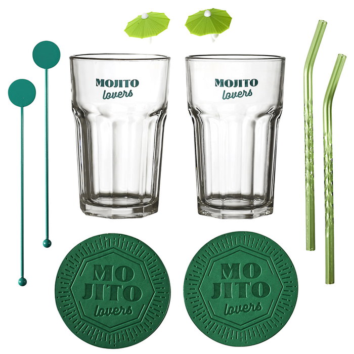 Cook Concept Coffret de bar Mojito 10 pièces Dolce Vita