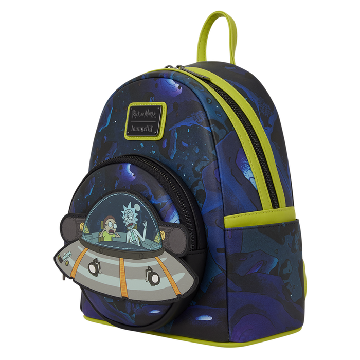 LOUNGEFLY Sac à dos Cartoon Network Rick and Morty Space Cruiser 26cm