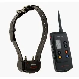 Num'Axes Collier de Dressage Électronique Canicom 1500 pour Rappel à Distance, Portée 1500 m, pour Éducation et Dressage du Chien