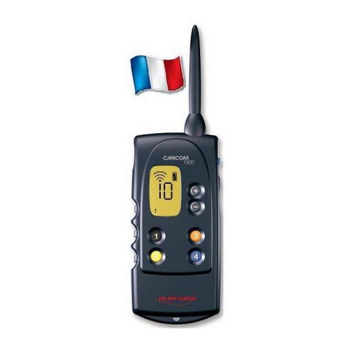 Num'Axes CANICOM 1500 Collier de dressage et anti-aboiement - Portée 1500m