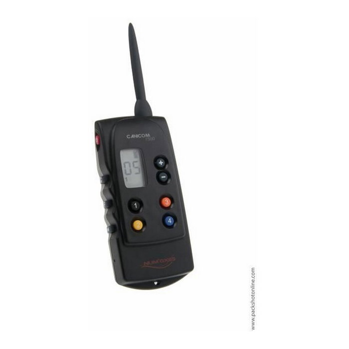 Num'Axes CANICOM 1500 Collier de dressage et anti-aboiement - Portée 1500m