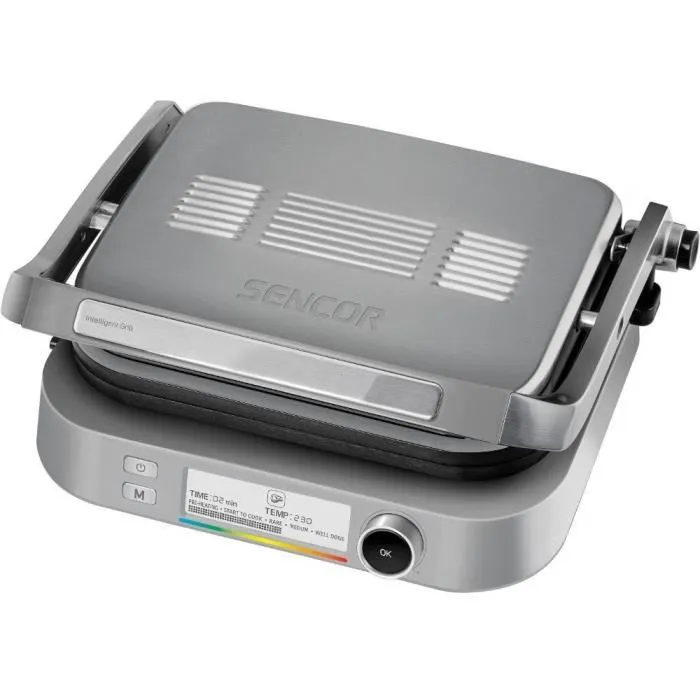 Sencor SBG 6231SS Grill électrique Argent Sencor SBG 6231SS Grill électrique Argent