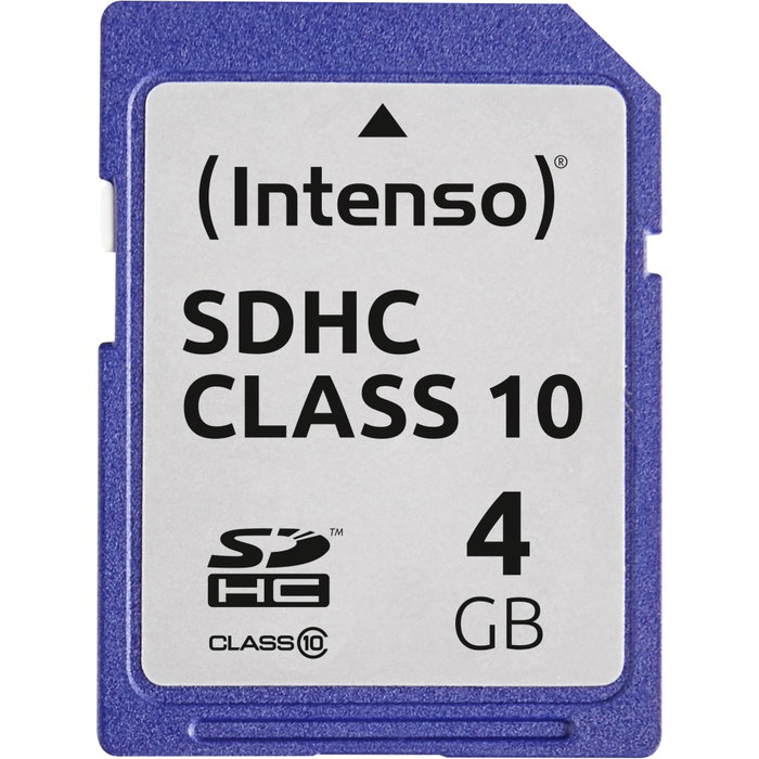 Intenso Carte SDHC 4 Go Classe 10 Intenso Carte SDHC 4 Go Classe 10