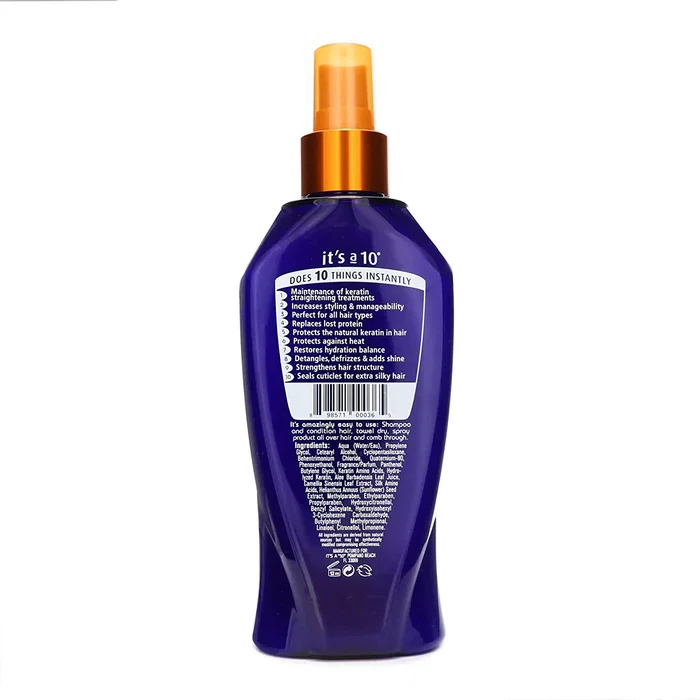 It's a 10 Miracle Deep Plus Keratin Crème de soin sans rinçage, 295,7 ml It's a 10 Miracle Deep Plus Keratin Crème de soin sans rinçage, 295,7 ml