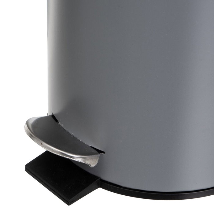 Poubelle à pédale Gris 3 L