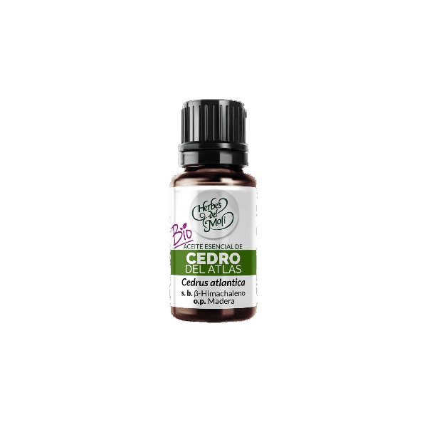 HERBES DEL MOLI Huile essentielle de Cèdre de l'Atlas ECO 10 ml
