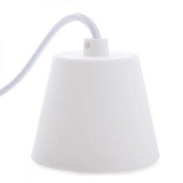 Support de Lampe E27 Câble - Rosette Blanc