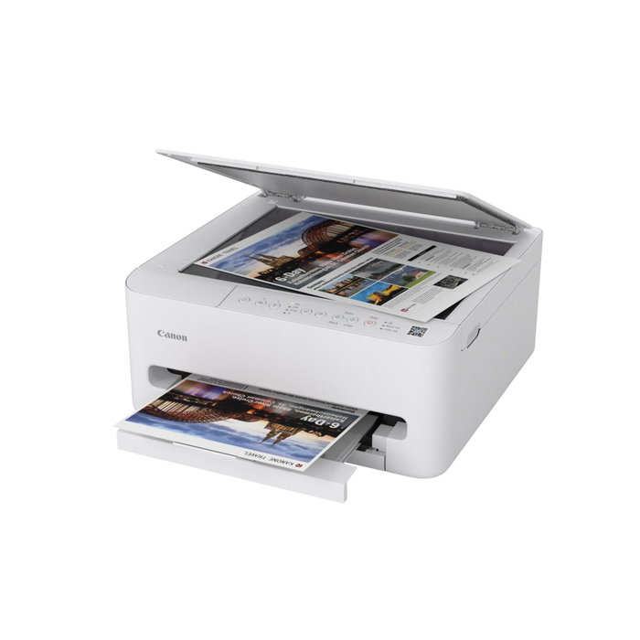 Canon PIXMA TS4150i Imprimante Multifonction Jet d'Encre, Blanc Canon PIXMA TS4150i Imprimante Multifonction Jet d'Encre, Blanc