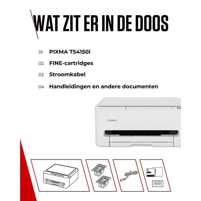 Canon PIXMA TS4150i Blanc Canon PIXMA TS4150i Blanc