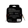 ERNIE BALL Câble d'instrument Flex Jack-Jack SS 3 m - Orange