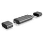 Icy ICY BOX IB-CR200-C Lecteur de cartes SD/microSD USB 2.0 USB-C