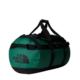 The North Face NF0A52SA S9W - Sac de voyage Base Camp Duffel M 71L - Couleur Evergreen/Noir - Polyester recyclé