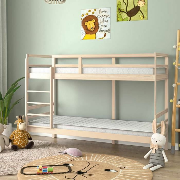 Deko Dream Lot de 2 matelas en mousse Hahtuva - 90 x 190 cm