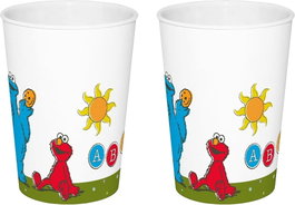 Geda Labels Lot de 2 gobelets Rue Sésame Vintage Kids 330ml