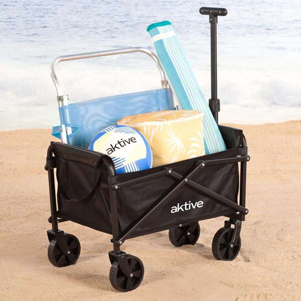 Color Baby Aktive-Carro Chariot de Transport Plage/Camping 58X35X86Cm