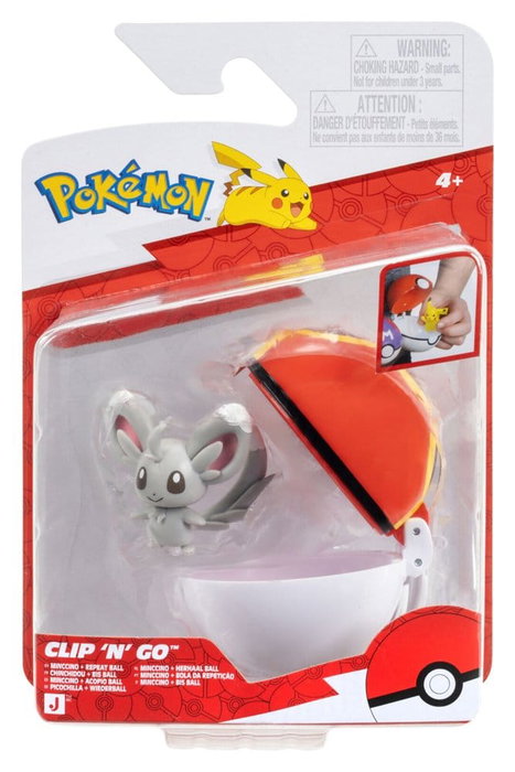 Jazwares Pokémon Clip 'n' Go Assortiment de 6 Minifigurines Poké Balls ver. 23 Jazwares Pokémon Clip 'n' Go Assortiment de 6 Minifigurines Poké Balls ver. 23