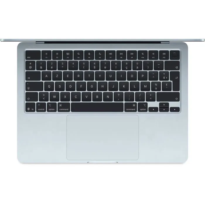 Apple MacBook Air M4 (2025) 13,6 pouces - Processeur 10 cœurs, GPU 10 cœurs, 16 Go RAM, 512 Go SSD - Bleu ciel
