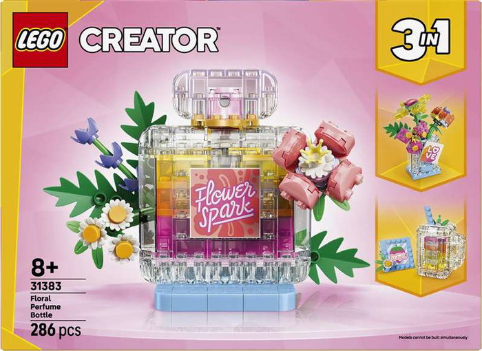 LEGO Creator 3-en-1 Flacon de Parfum au Décor Floral 31383 LEGO Creator 3-en-1 Flacon de Parfum au Décor Floral 31383