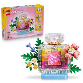 LEGO Creator 3-en-1 Flacon de Parfum au Décor Floral 31383