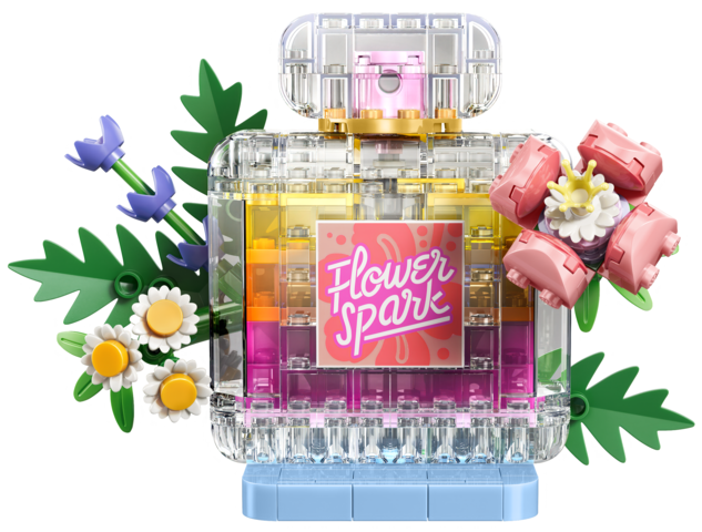 LEGO Creator 3-en-1 Flacon de Parfum au Décor Floral 31383 LEGO Creator 3-en-1 Flacon de Parfum au Décor Floral 31383