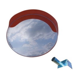 DUVER Miroir convexe d'extérieur 60 cm avec support mural