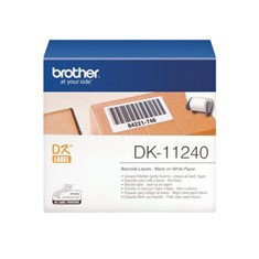 Brother DK-11240 Étiquettes d'envoi Papier Précoupé 51 x 102 mm - 600 étiquettes Compatible QL-1050 550 1100