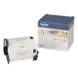 Brother DK-11240 / DK11240 Etiquette Blanche