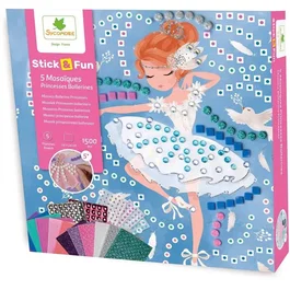 Sycomore Mosaiques Stick'N Fun Princesses ballerine