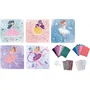Sycomore Stick'N Fun Mosaïques Princesses Ballerine - Coffret créatif avec autocollants et joyaux pour enfants dès 5 ans