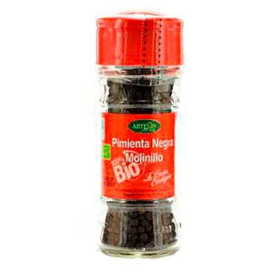 ARTEMIS BIO Poivre noir moulin 40 g ARTEMIS BIO Poivre noir moulin 40 g