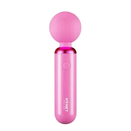Honey Play Box Pomi Wand - Vibromasseur clitoridien Rose, Rechargeable