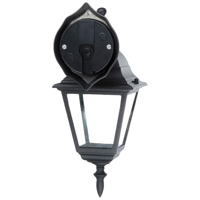 Brilliant Applique extérieure descendante NEWPORT Noir métal/verre E27 60W